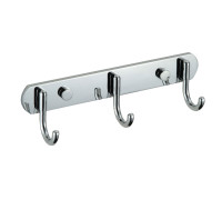Планка с крючками Savol S-001253, хром