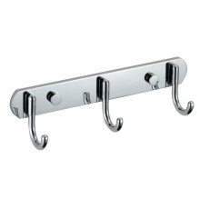 Планка с крючками Savol S-001253, хром