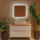 Зеркало Silver Mirrors "Стив - Л/Stiv - Lite" 600х800 (Сенсорный выключатель, гор/вер крепление)