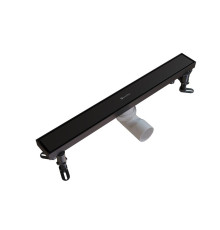 Душевой трап линейный Knotlor SDRW0500BL, матовый черный