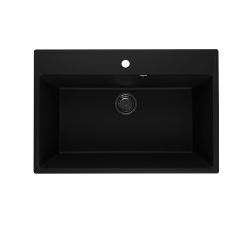 Кухонная мойка Ulgran Quartz Forte 760-07, уголь