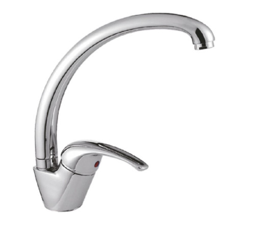 Смеситель для кухни Cron CN4129, хром