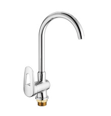 Смеситель для кухни Haiba HB4007, хром