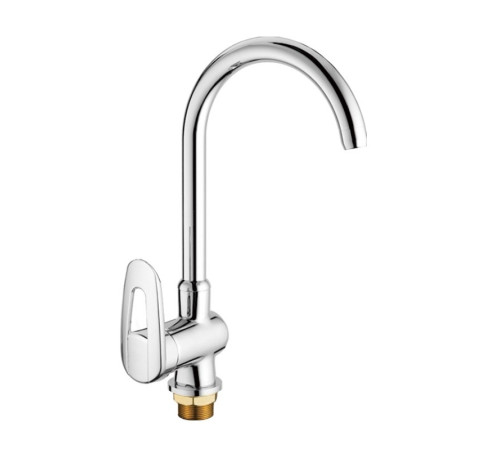 Смеситель для кухни Haiba HB4007, хром