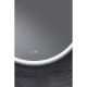 Зеркало Silver Mirrors Делуна/Deluna D700 2.2 (TX, алюм. профиль, цвет серебро,подогрев, сенсорный выключатель)