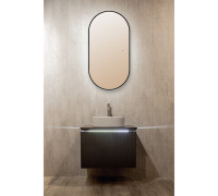 Зеркало Silver Mirrors Вива - Черный/Viva - BLACK 550х1050 2.1 (бесконтактный сенсор, подогрев,гор/верт)
