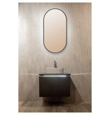 Зеркало Silver Mirrors Вива - Черный/Viva - BLACK 550х1050 2.1 (бесконтактный сенсор, подогрев,гор/верт)