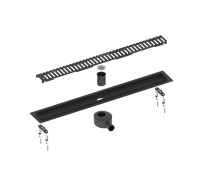 Душевой лоток TIMO Drain System DS230107/03, черный