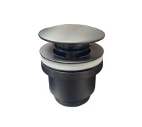 Донный клапан Haiba HB64-3, пепельный