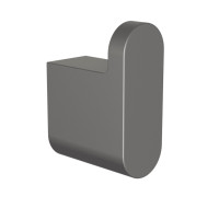 Крючок для ванной комнаты Knotlor RH101GM, оружейная сталь