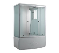 Душевая кабина (душевой бокс) Timo Comfort Fabric Glass T-8850F, 150x88x220