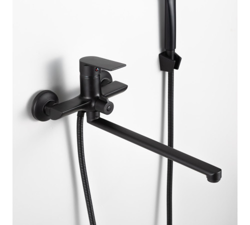 Смеситель для ванны FRUD R22158-6, черный
