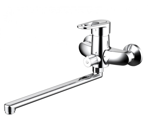 Смеситель для ванны Bravat LOOP F6124182CP-02L-RUS, хром