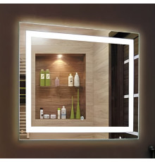 Зеркало с LED подсветкой Relisan DORIS Гл000025946, 90x70