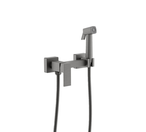 Гигиенический душ со смесителем BELZ B55806-3, оружейная сталь