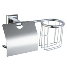 Держатель для туалетной бумаги и освежителя Savol S-L09551, хром