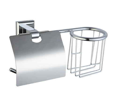 Держатель для туалетной бумаги и освежителя Savol S-L09551, хром