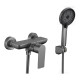 Смеситель для душа Fmark FS8802Q, графит