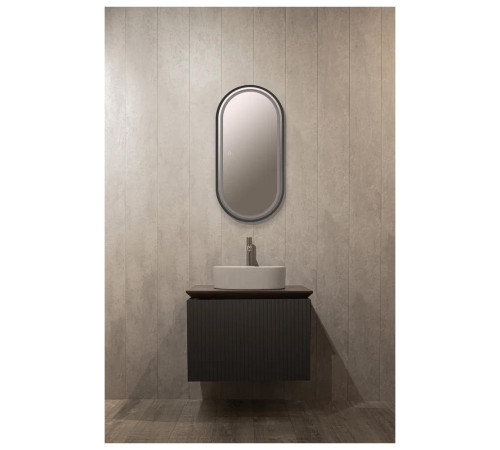 Зеркало Silver Mirrors Виола-лофт 500х1000 (Сенсорный выключатель, рама пластик, гор-вер)  зеркало