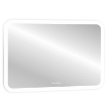 Зеркало Silver Mirrors Стив 1200х800 - 3 (двойной подогрев, часы, сенсорный выключатель)