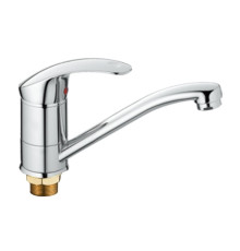 Смеситель для кухни Haiba HB4521-2, хром