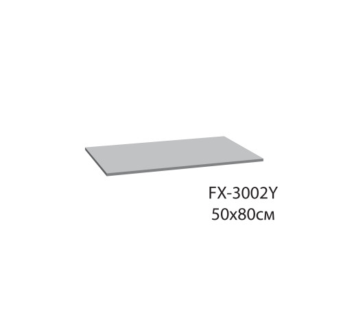 Коврик для ванной Fixsen Lido 1-ый, FX-3002Y, желтый, 50х80см
