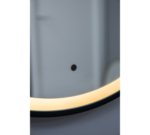 Зеркало Silver Mirrors Делуна/Deluna D600 TX (алюм. профиль, цвет черный, бесконтактный сенсор)