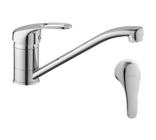 Смеситель для кухни D-Lin D153411-6, хром