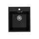 Кухонная мойка Practik PR-M-425-004 (без сифона), черный оникс