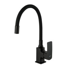 Смеситель для кухни с гибким изливом FRUD R43152, черный