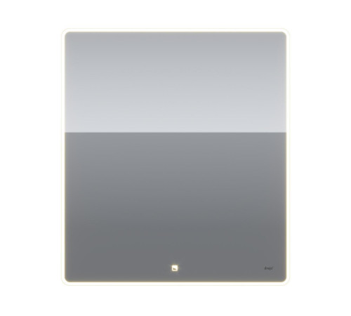 Зеркало Dreja Point 80x90 см, белый