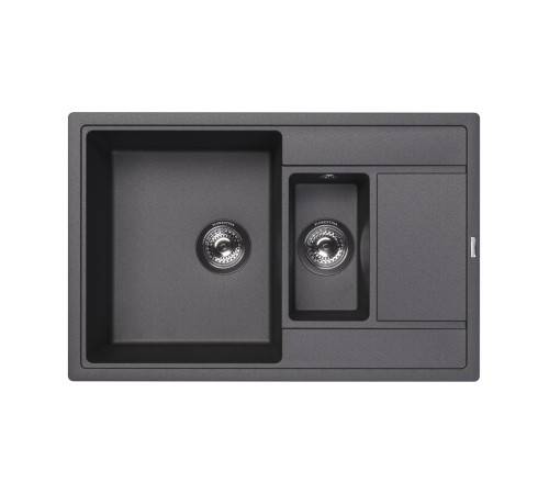 Кухонная мойка Florentina ЛИПСИ 20.250.D0780.102, черный
