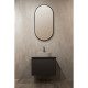 Зеркало Silver Mirrors Вива - Черный/Viva - BLACK 550х1050 2.1 (бесконтактный сенсор, подогрев,гор/верт)