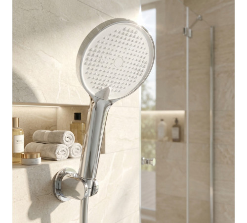 Лейка для душа BRAVAT D2272CP-SW, хром