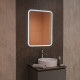 Зеркало RAVAL Призма Prz.02.600x800/W/RL, 60 см