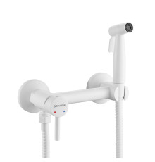 Гигиенический душ со смесителем Shevanik S107C, белый