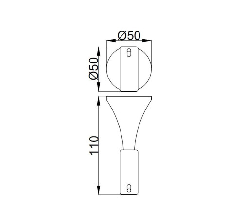 Крючок для ванной Webert Opera OA500401560, черный
