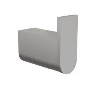 Крючок для ванной комнаты Knotlor RH102BS, сатин
