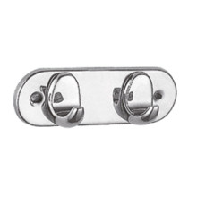 Планка с крючками для полотенец Haiba HB1505-2, хром