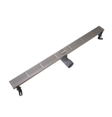 Душевой трап линейный Knotlor SDRW0800LBS, матовая сталь