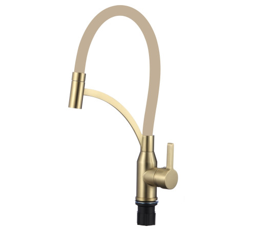 Смеситель для кухни Fmark FS8244C-12, матовое золото
