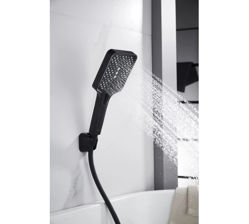 Смеситель для ванны Knotlor KN-22/BL, черный