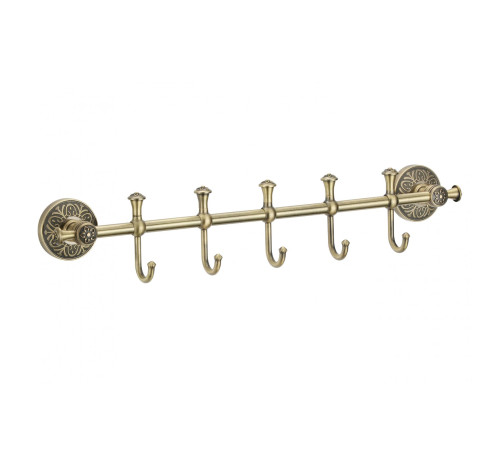 Планка с крючками Savol S-005875C, бронза