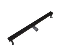 Душевой трап линейный Knotlor SDRW0800LBL, матовый черный