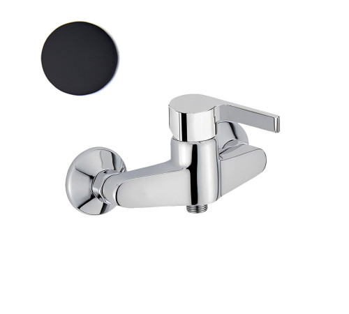 Смеситель для душа Webert DoReMi DR870102560, черный