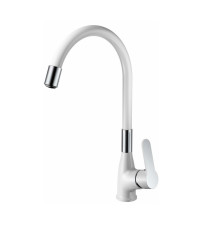 Смеситель для кухни Haiba HB73557-8, белый