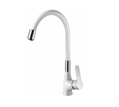 Смеситель для кухни Haiba HB73557-8, белый
