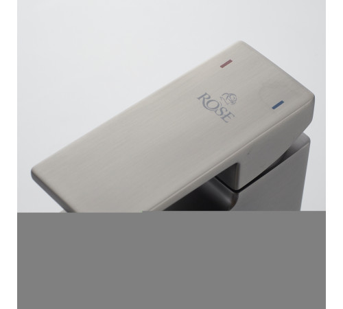 Смеситель для раковины Rose R2801T, оружейная сталь