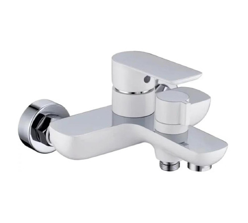 Смеситель для ванны Grocenberg GB8009WC, белый