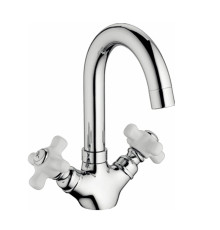 Смеситель для раковины Haiba HB1218, хром